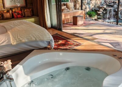 Lily Pond Lethabo Estate accommodation spa bath